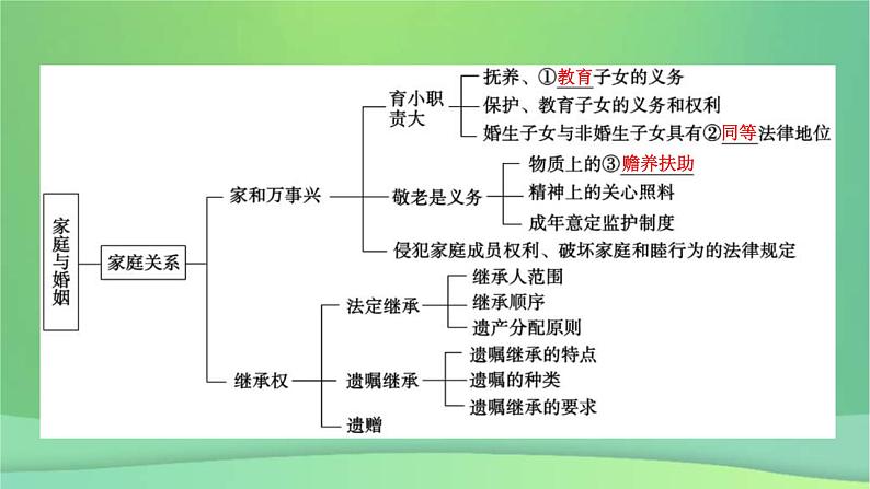 新高考政治一轮总复习课件家庭与婚姻第3课在和睦家庭中成长珍惜婚姻关系(含解析)第7页