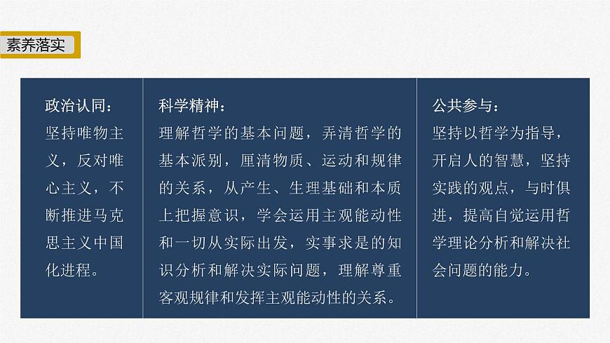新高考政治二輪復習講義課件專題8哲學基本思想與辯證唯物論（含解析）第3頁