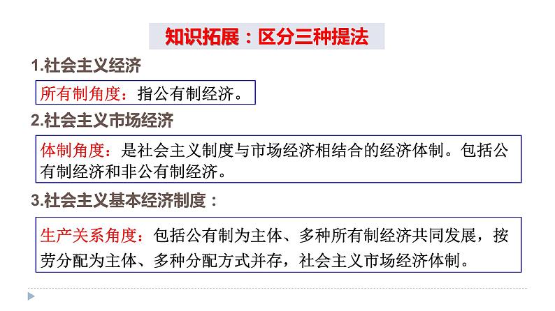 第二课 我国的社会主义市场经济体制 课件-2024届高考政治一轮复习统编版必修二经济与社会第1页