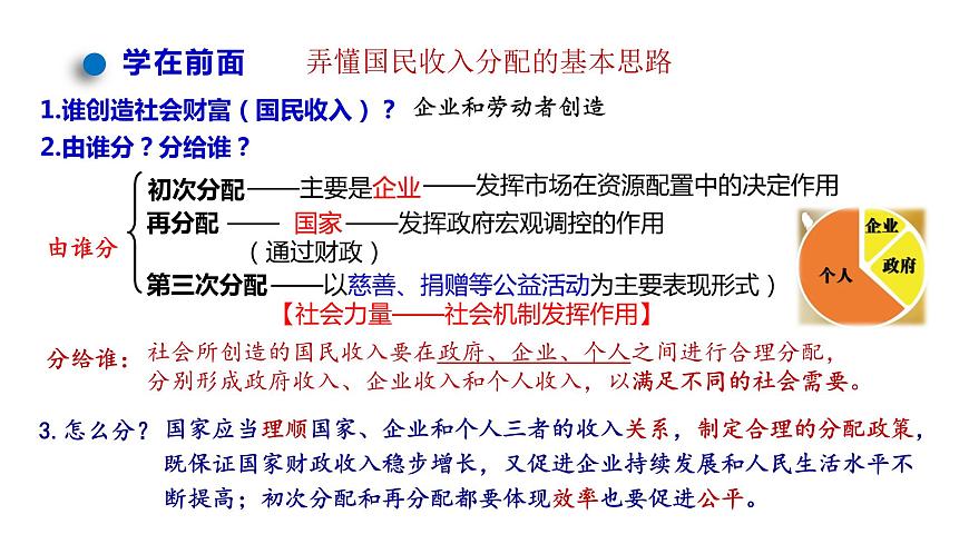 第4課 我國的個人收入分配與社會保障 課件-2024屆高考政治一輪復習統(tǒng)編版必修二經(jīng)濟與社會第8頁