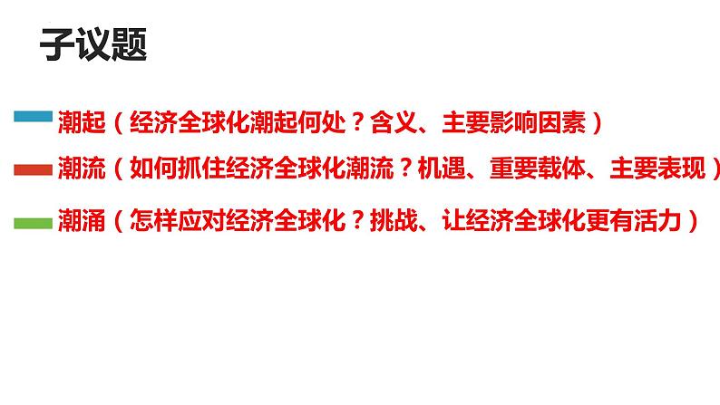 第六课 走进经济全球化第3页
