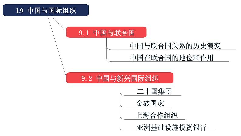 专题20 中国与新兴国际组织-备战2024年高考政治一轮复习课件(统编版选择性必修1)第3页