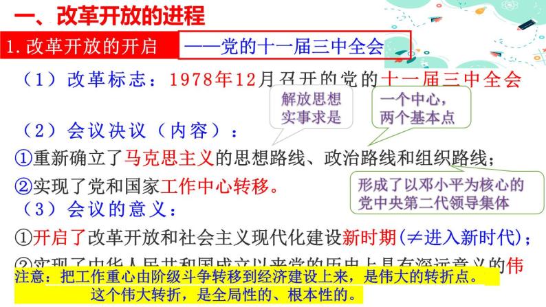 3.1伟大的改革开放课件-2023-2024学年高中政治统编版必修一中国特色社会主义03