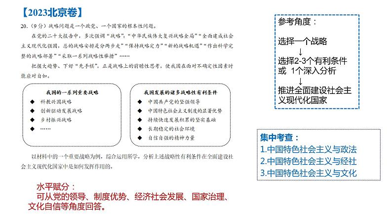 中国特色社会主义课件-2024届高三政治一轮复习策略统编版必修一第7页