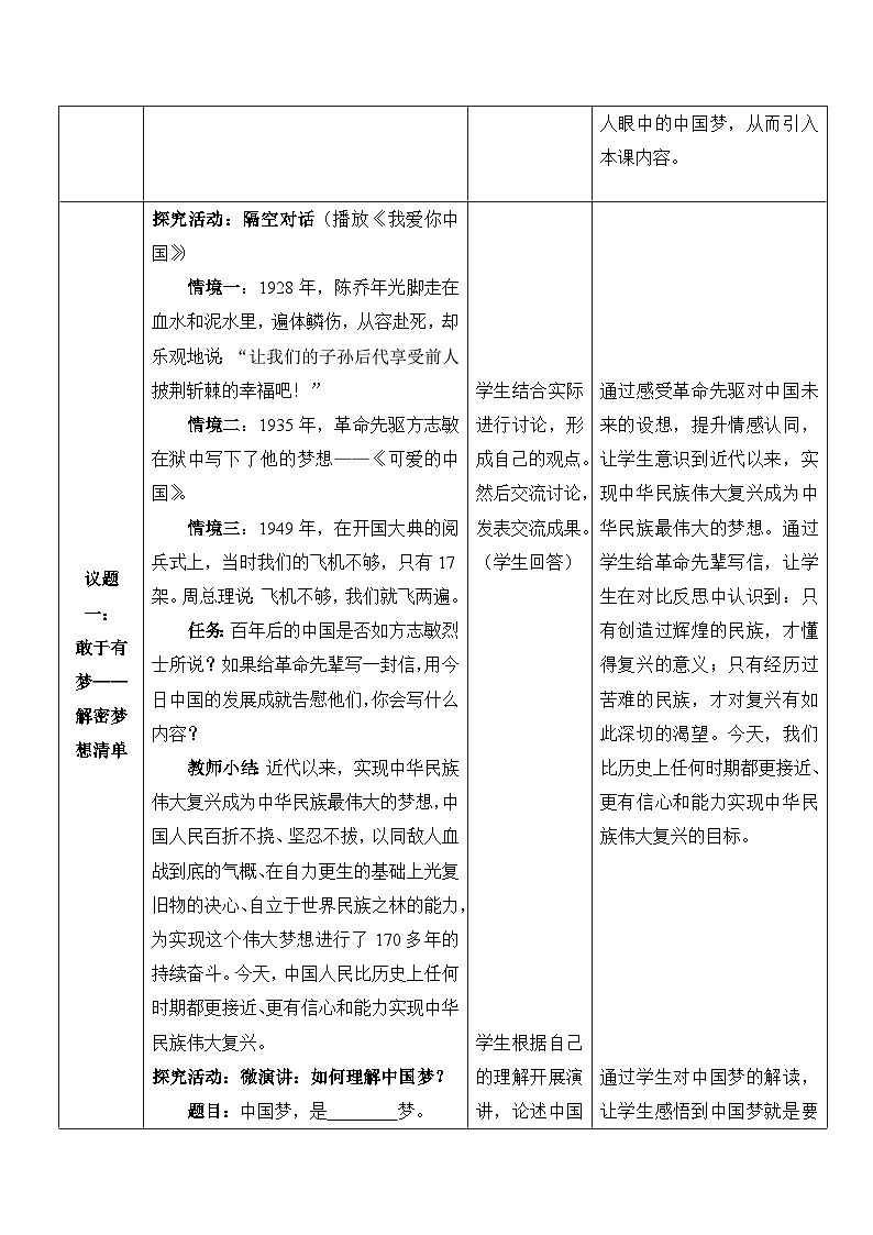 实现中华民族伟大复兴的中国梦 教学设计第3页