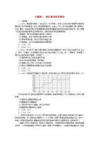 统考版2024高考政治二轮专题复习专题练1商品基本经济理论