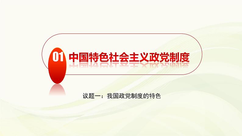 高中政治必修三第二单元第六课第一框《中国___领导的多党合作和政治协商制度》PPT课件-新统编版04