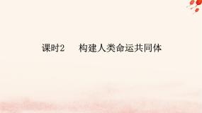 高中政治 (道德与法治)构建人类命运共同体课堂教学ppt课件
