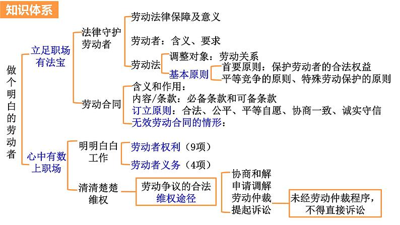 第七课 做个明白的劳动者 课件-2024届高考政治一轮复习统编版选择性必修二法律与生活03
