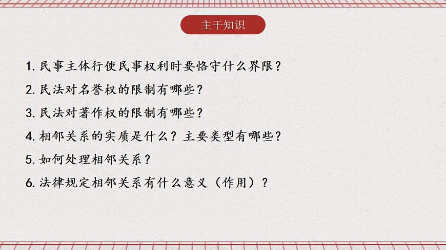 4.2《權(quán)利行使注意界限》課件 統(tǒng)編版高中政治選修二第4頁