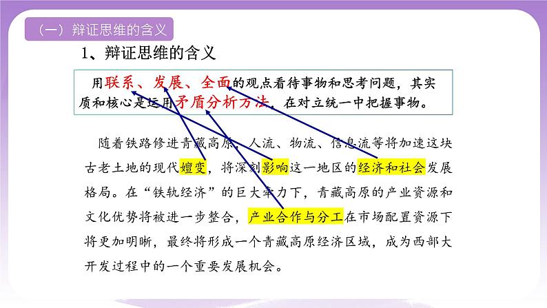 8.1《辩证思维的含义与特征》课件 统编版高中政治选修三05