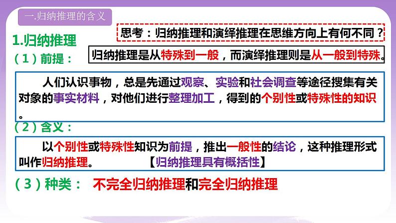 7.1《归纳推理及其方法》课件 统编版高中政治选修三第3页