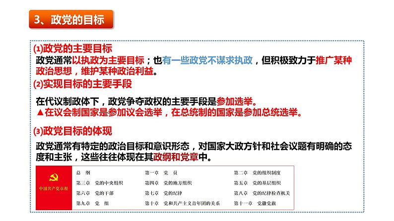 1.3 政党和利益集团(课件)-高中政治 选择性必修1 统编版07