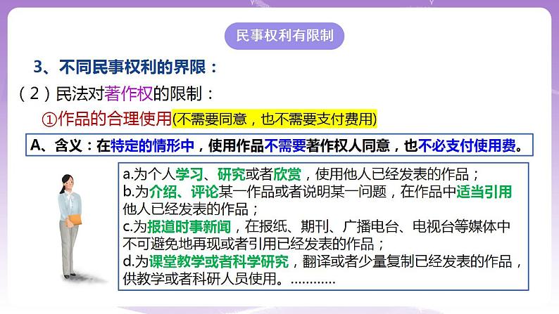 4.2 权利行使 注意界限 课件07