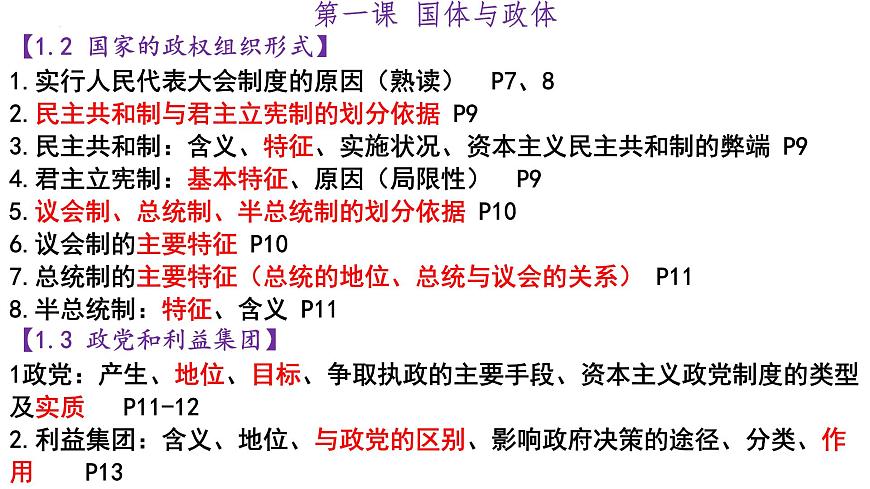 第二課 國家的結(jié)構(gòu)形式課件-2024屆高考政治一輪復(fù)習(xí)統(tǒng)編版選擇性必修一當(dāng)代國際政治與經(jīng)濟(jì)第2頁