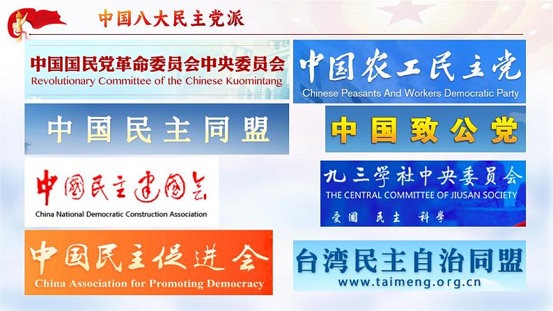 6.1+中国共产党领导的多党合作和政治协商制度 课件- 高中政治统编版必修三政治与法治05