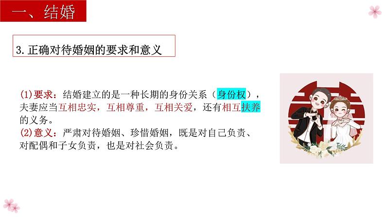 6.1 法律保护下的婚姻 课件 - 高中政治统编版选择性必修二法律与生活第7页
