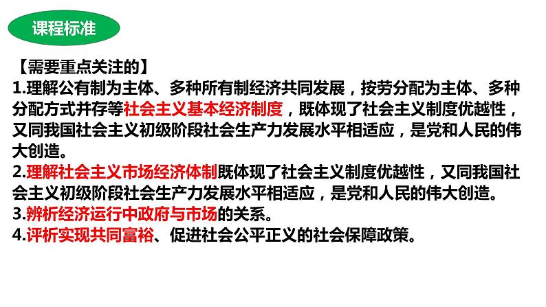 专题一 我国的基本经济制度课件-2024届高考政治二轮专题复习第6页
