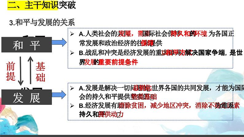 第四课 和平与发展 课件-2024届高考政治一轮复习统编版选择性必修一当代国际政治与经济第7页