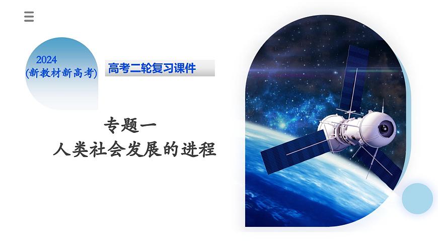 專題01 人類社會發(fā)展的進程（核心知識精講課件＋視頻）-2024年高考政治二輪復習課件（新教材新高考）第3頁