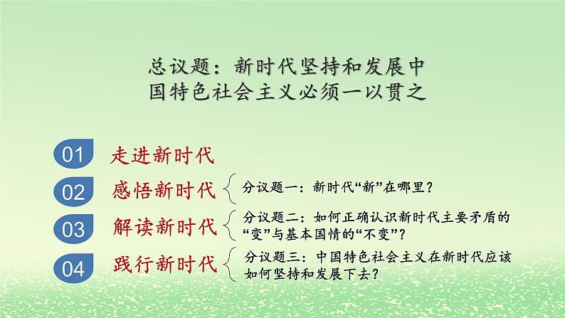 第四课只有坚持和发展中国特色社会主义才能实现中华民族伟大复兴4.1中国特色社会主义进入新时代课件3(部编版必修1)第2页