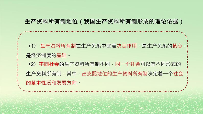 第一单元生产资料所有制与经济体制第一课我国的生产资料所有制1.1公有制为主体多种所有制经济共同发展课件(部编版必修2)第6页