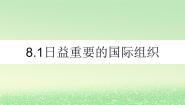 人教统编版选择性必修1 当代国际政治与经济日益重要的国际组织教案配套课件ppt