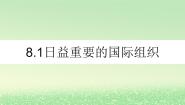 人教统编版选择性必修1 当代国际政治与经济日益重要的国际组织教案配套课件ppt