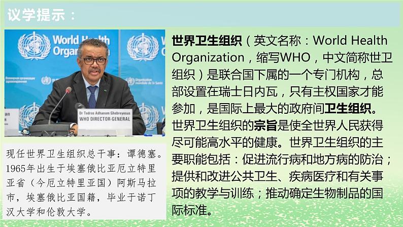 第四单元国际组织第八课主要的国际组织8.1日益重要的国际组织课件(部编版选择性必修1)第3页