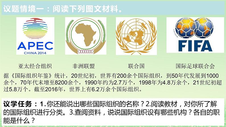 第四单元国际组织第八课主要的国际组织8.1日益重要的国际组织课件(部编版选择性必修1)第7页