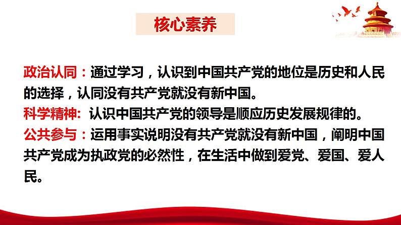 1.1 中华人民共和国成立前各种政治力量(课件)高中政治 必修3 政治与法治 同步课件第4页