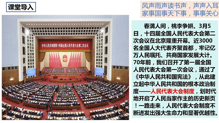 第五課 我國的根本政治制度 復習課件--2024屆高三政治一輪復習統(tǒng)編版必修3政治與法治第1頁