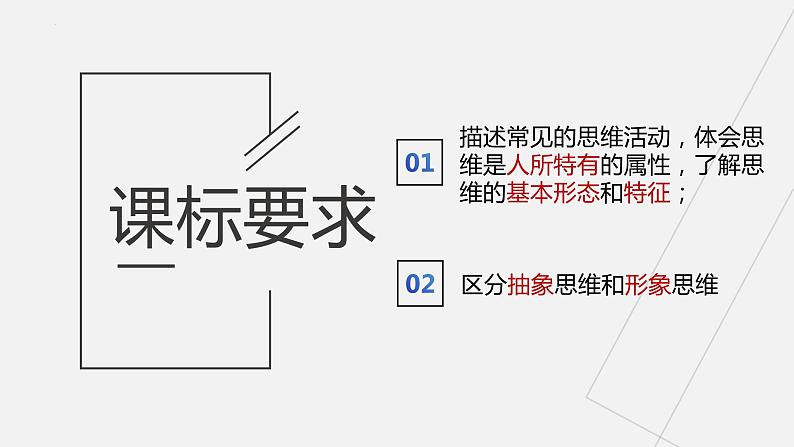 第一课 走进思维世界课件-2024届高考政治一轮复习统编版选择性必修三逻辑与思维第2页