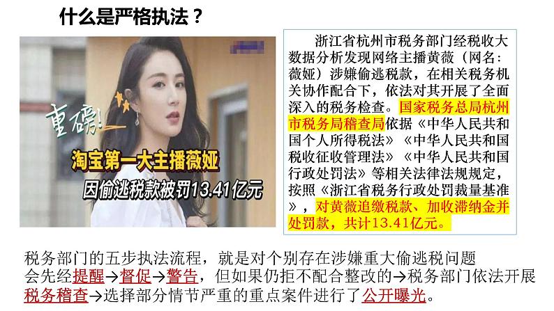 2023-2024学年高中政治统编版必修三:9.2严格执法 课件第4页