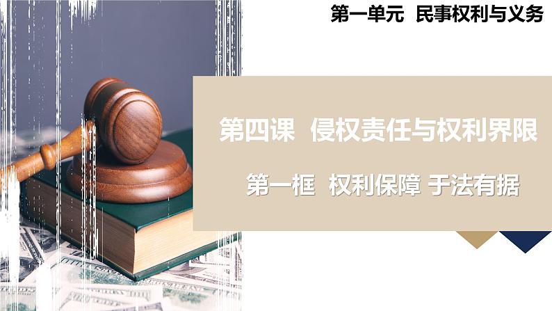 4.1权利保障 于法有据 课件-2023-2024学年高中政治统编版选择性必修二法律与生活第1页