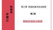 人教统编版必修3 政治与法治第二单元 人民当家作主第六课 我国的基本政治制度民族区域自治制度图片课件ppt