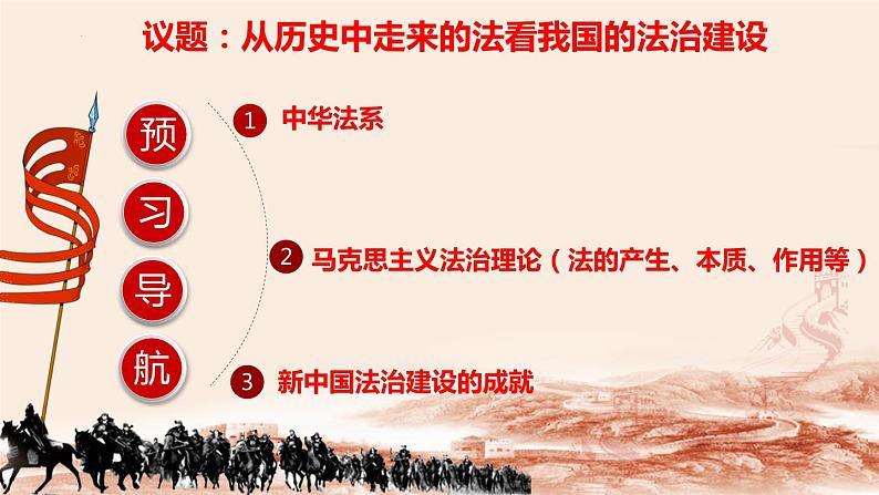 7.1我国法治建设的历程课件-2023-2024学年高中政治统编版必修三政治与法治01