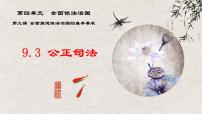 人教统编版必修3 政治与法治公正司法集体备课ppt课件