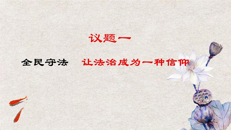 9.4 全民守法课件-2023-2024学年高中政治统编版必修三政治与法治04