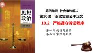 政治 (道德与法治)选择性必修2 法律与生活严格遵守诉讼程序课前预习课件ppt