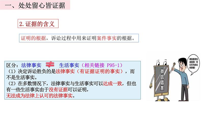 2023-2024学年高中政治统编版选择性必修二法律与生活:10.3依法收集运用证据 课件04