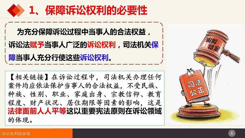 10.1正确行使诉讼权利 课件-2023-2024学年高中政治统编版选择性必修二法律与生活第6页