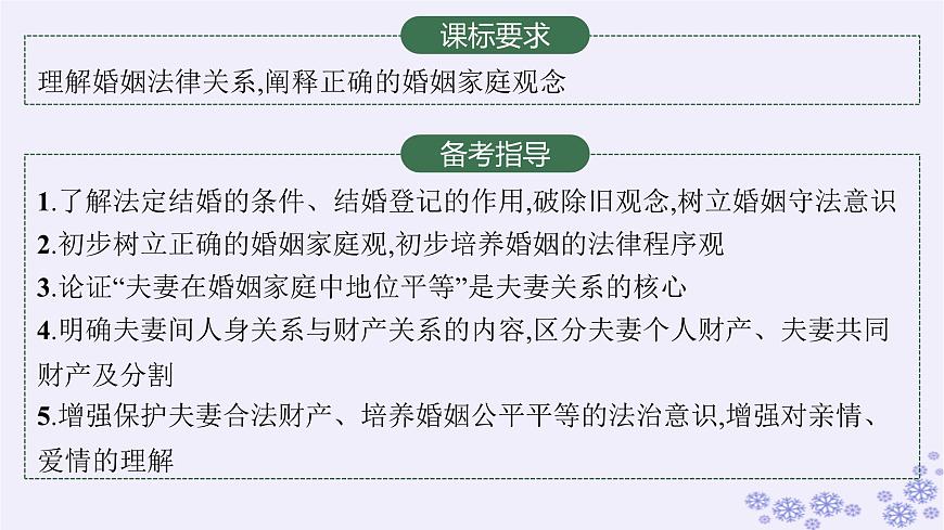 2025屆高考政治一輪總復(fù)習(xí)選擇性必修2第6課珍惜婚姻關(guān)系課件第2頁