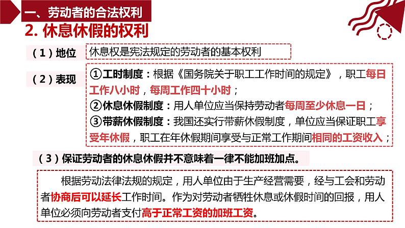 7.2 心中有数上职场 课件 高中政治选择性必修2 法律与生活 统编版第7页