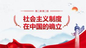 高中政治 (道德与法治)人教统编版必修1 中国特色社会主义社会主义制度在中国的确立多媒体教学课件ppt