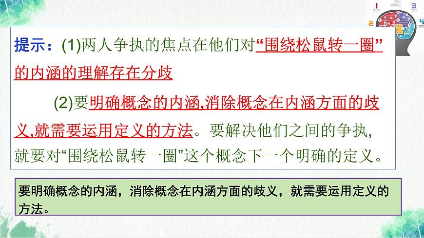 統(tǒng)編版高中政治選擇性必修三邏輯與思維 4.2 明確概念的方法 課件第6頁