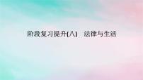 2025版高考政治全程一轮复习阶段复习提升八法律与生活课件