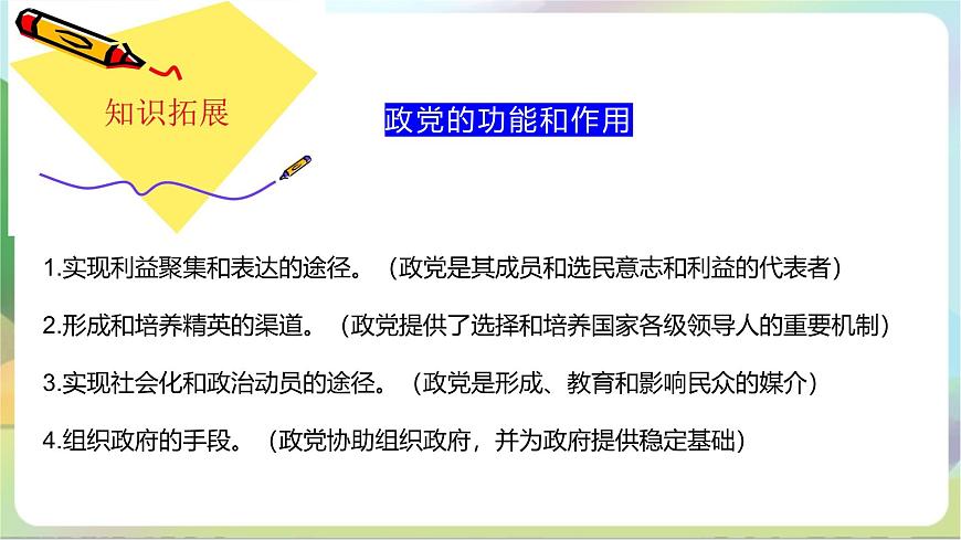 1.3《政黨和利益集團(tuán)》課件-統(tǒng)編版政治選擇性必修1第8頁