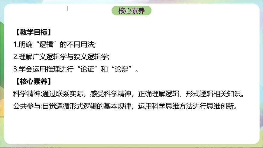 2.1《“邏輯”的多種含義》課件—統(tǒng)編版政治選擇性必修3第2頁