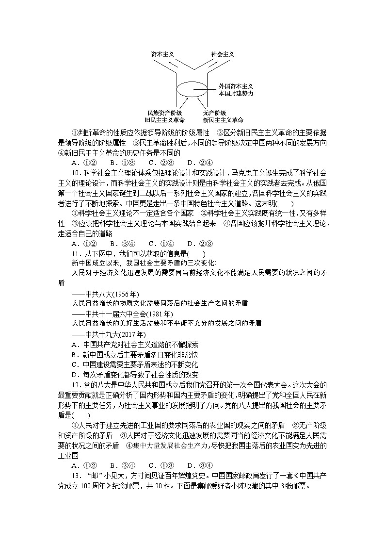 2024—2025高中政治一轮复习 必修1 模块综合检测试卷03